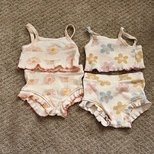 Wild Wawa top and bottom sets.